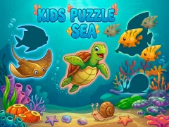 Logħba Kids Puzzle Sea onlajn