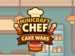 Logħba Minicraft Chef Cake Wars onlajn
