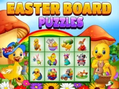 Logħba EASTER BOARD PUZZLES onlajn