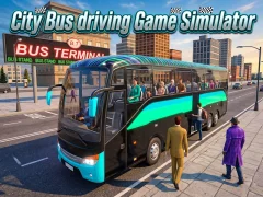 Logħba City Bus driving Game Simulator onlajn