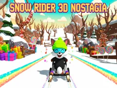 Logħba Snow Rider 3D Nostalgia onlajn