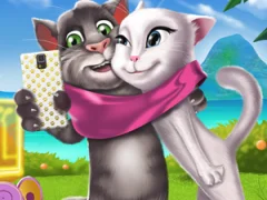 Logħba Kittens Selfie Time onlajn