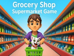 Logħba Grocery Shop: Supermarket Game onlajn