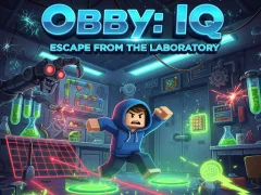 Logħba Obby: IQ Escape from the Laboratory onlajn