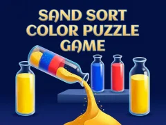 Logħba Sand Sort Color Puzzle Game onlajn