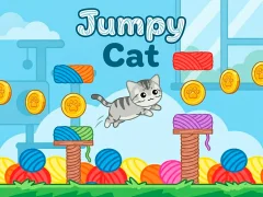 Logħba Jumpy Cat onlajn