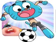 Logħba Gumball Soccer Game onlajn