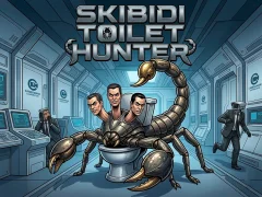 Logħba Skibidi Toilet Hunter onlajn