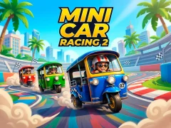 Logħba Mini Car Racing 2 onlajn