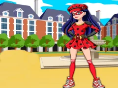Logħba Miraculous Ladybug Dress Up onlajn