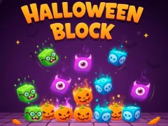 Logħba Halloween Block onlajn