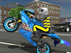 Logħba Sports Bike Simulator Drift 3d onlajn