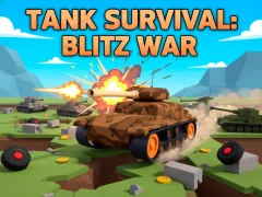 Logħba Tank Survival: Blitz War onlajn