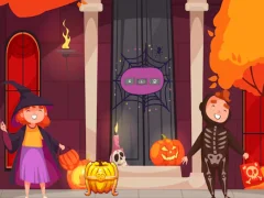 Logħba Halloween Candy Basket Escape onlajn