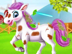 Logħba Baby Taylor Cute Pony Care onlajn