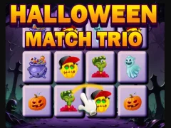 Logħba Halloween Match Trio onlajn