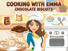 Logħba Cooking with Emma Chocolate Biscuits onlajn
