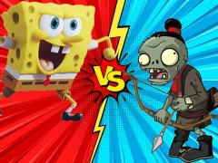 Logħba Zombie Vs SpongeBoob onlajn