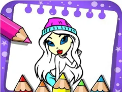 Logħba Easy Bratz Coloring onlajn