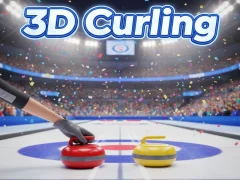 Logħba 3D Curling onlajn