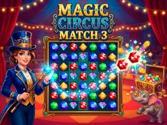 Logħba Magic Circus Match 3 onlajn