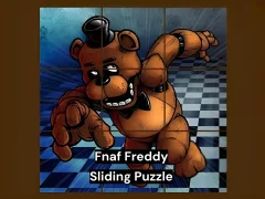 Logħba Fnaf Freddy Sliding Puzzle onlajn