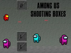 Logħba Among Us Shooting Boxes onlajn