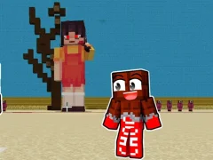 Logħba Squid Game Minecraft onlajn