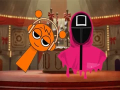 Logħba Squid Sprunki Mingle Game 2 onlajn