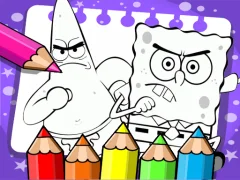 Logħba Sponge Bob Coloring Book onlajn