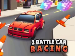 Logħba 2 Player Battle Car Racing onlajn