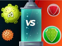 Logħba Virus Fight onlajn