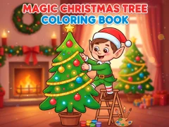 Logħba Magic Christmas Tree Coloring Book onlajn