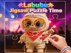 Logħba Labubu Jigsaw Puzzle Time onlajn