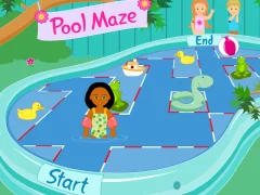 Logħba Kelly Club: Pool Maze onlajn