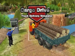 Logħba Cargo drive - Truck Delivery Simulator onlajn
