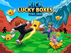 Logħba Kick Lucky Boxes Online onlajn