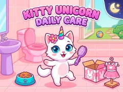 Logħba Kitty Unicorn Daily Care onlajn