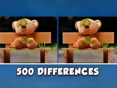 Logħba Find 500 Differences onlajn
