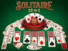 Logħba Solitaire 12 in 1 onlajn