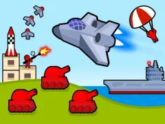 Logħba Bomber Plane: 2D Air Strike onlajn