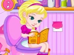 Logħba Potty Train Baby Elsa onlajn