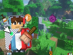 Logħba Draw a skin for Mineblock with physics onlajn
