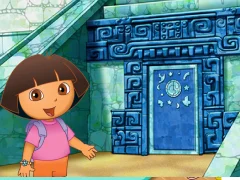 Logħba Dora the Explorer Dora's Number Pyramid Adventure onlajn