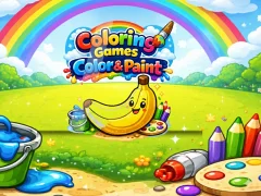 Logħba Coloring Games Color & Paint onlajn