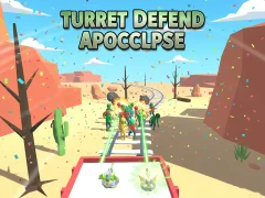 Logħba Turret Defend Apocalypse onlajn