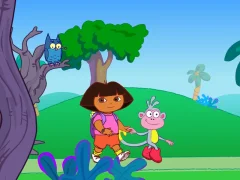 Logħba Dora the Explorer: Spooky Forest onlajn