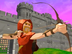 Logħba Archer Master 3d Castle Defense onlajn