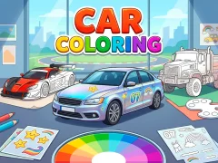 Logħba Car Coloring onlajn