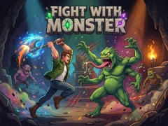Logħba Fight With Monster onlajn